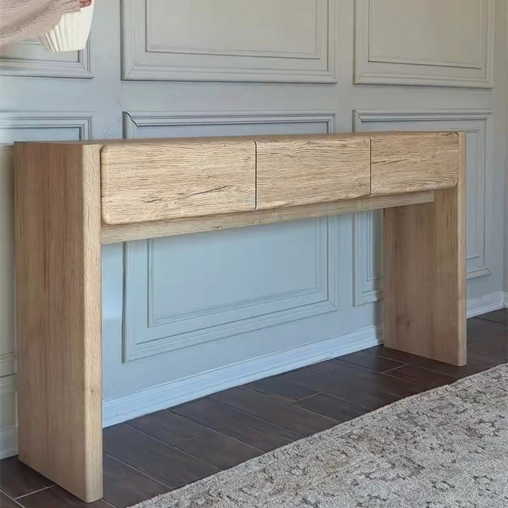 KOVEN Modern Solid Wood Console Table - Cassa Haus Singapore