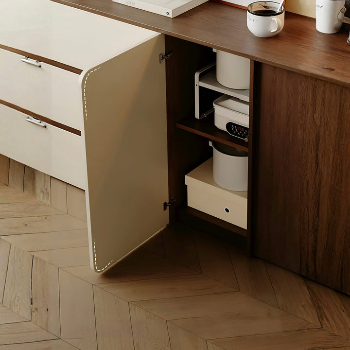 VALDEN Rustic Walnut Sideboard