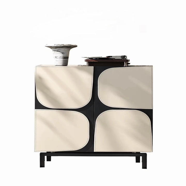 SADRIEL Modern Saddle Leather Sideboard - Cassa Haus Singapore