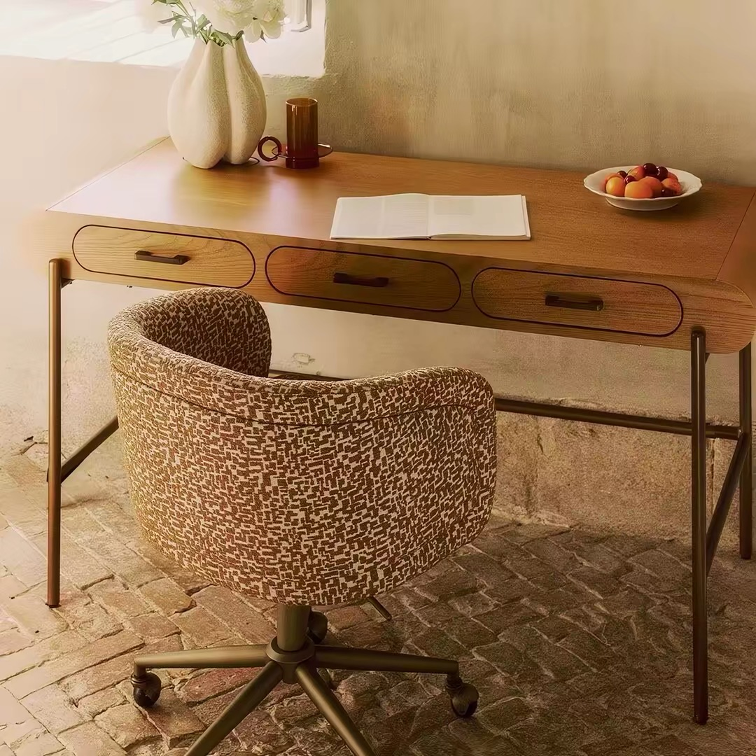 CAVENDISH Solid Wood Study Table - Cassa Haus Singapore
