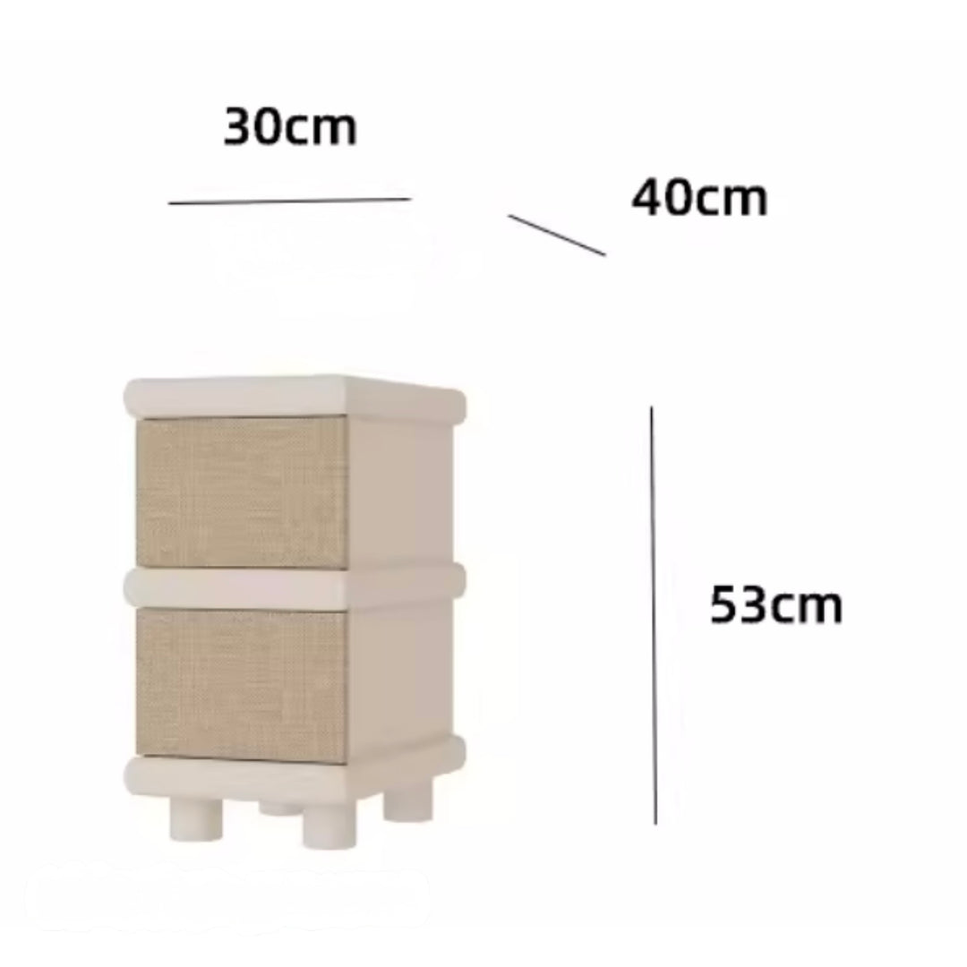 SELARO Modern Bedside Cabinet - Cassa Haus Singapore