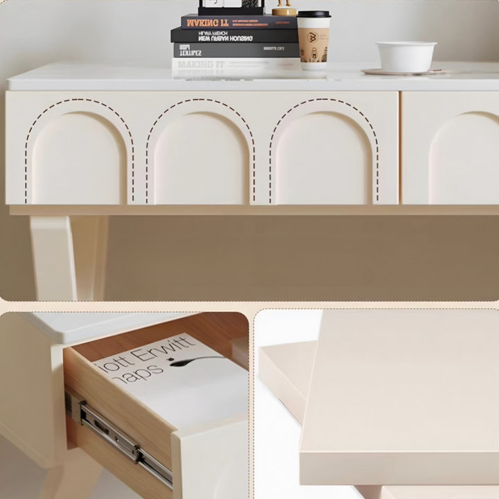 LUMINA Modern Study Table with Drawer - Radical Homes Singapore