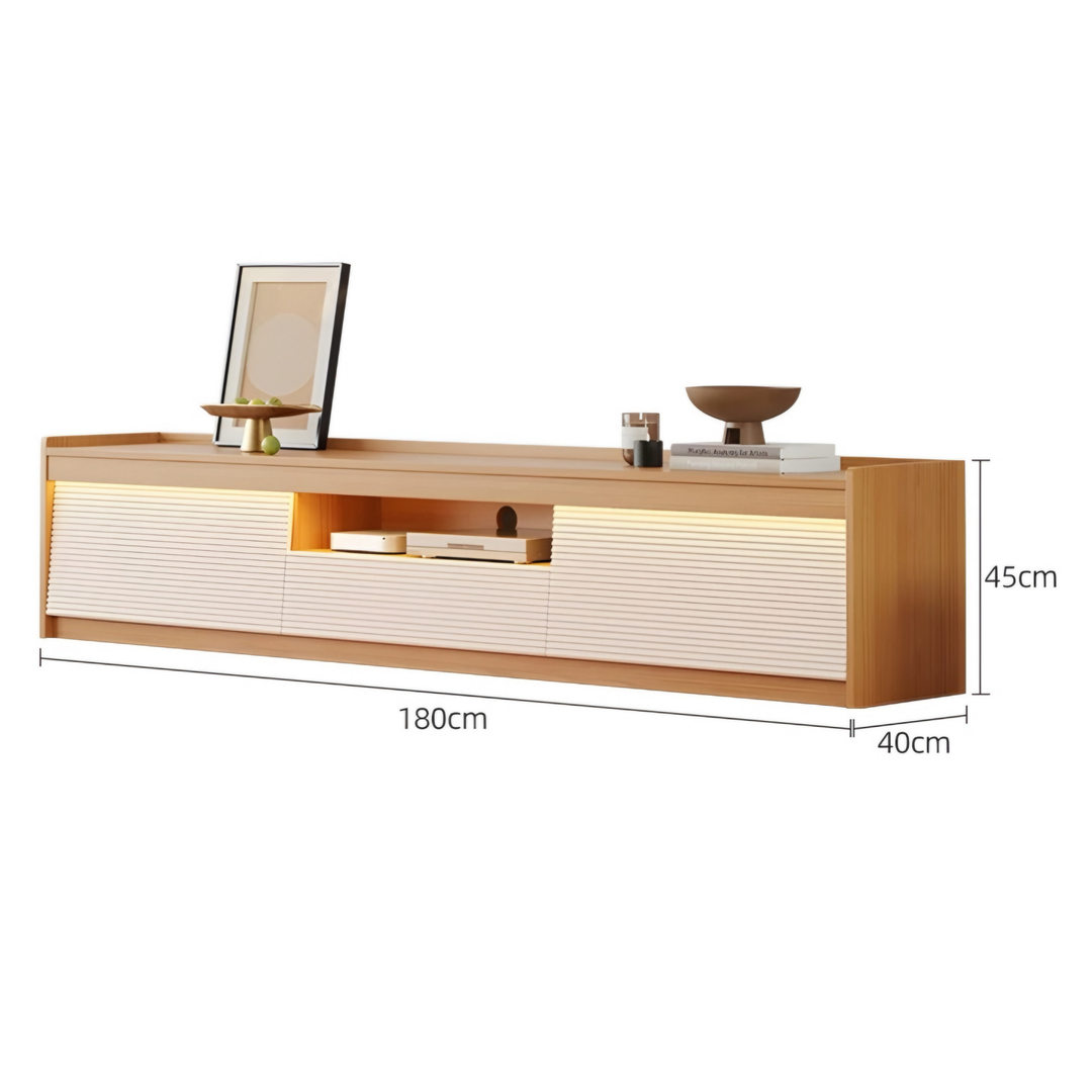 VALO Modern Solid Wood TV Console - Radical Homes Singapore