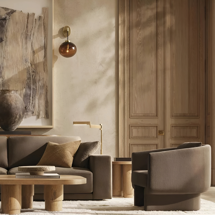 FROVA Modern Fabric Armchair
