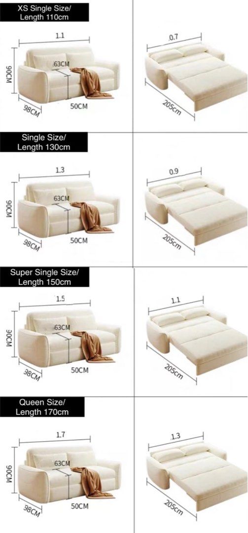 LYKE Modern Electric Sofa Bed - Radical Homes Singapore