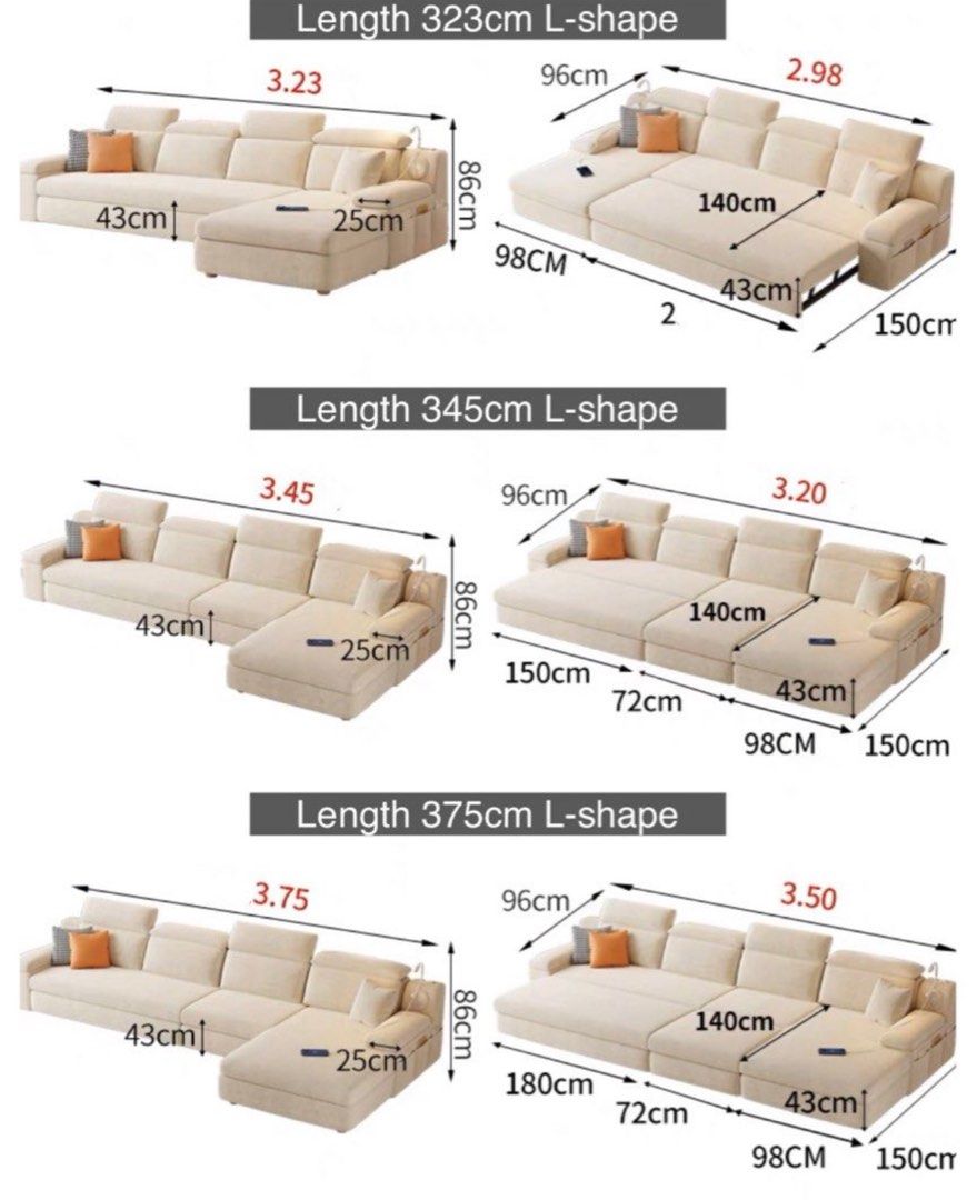 AMIRAE Modern Sofa Bed With Storage - Radical Homes Singapore