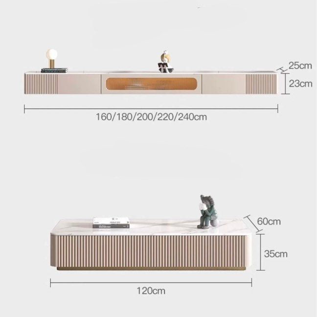 CASY Modern Floating TV Console - Radical Homes Singapore