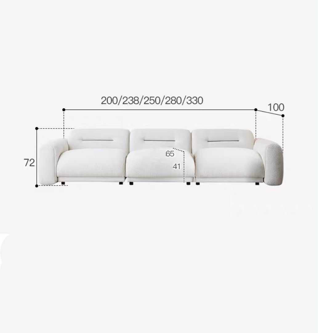 TOVAS Performance Boucle Sectional Sofa - Radical Homes Singapore