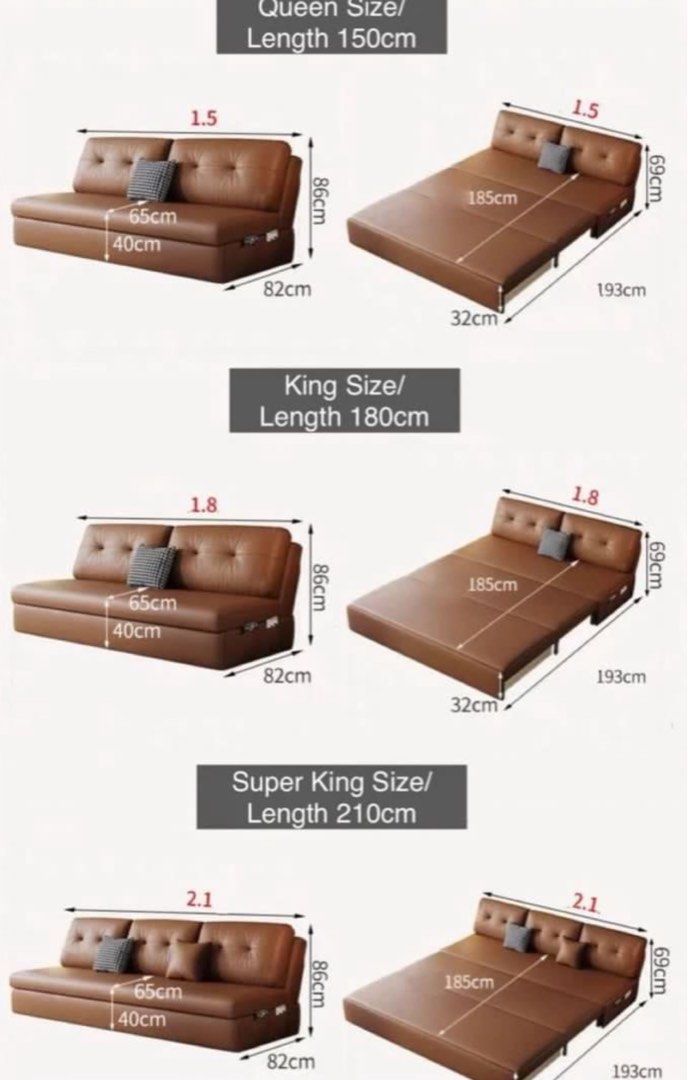 ZANI Scratch Resistant Leather Storage Sofa Bed - Radical Homes Singapore