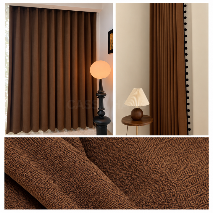 Premium Light Blocking & Antibacterial Curtains