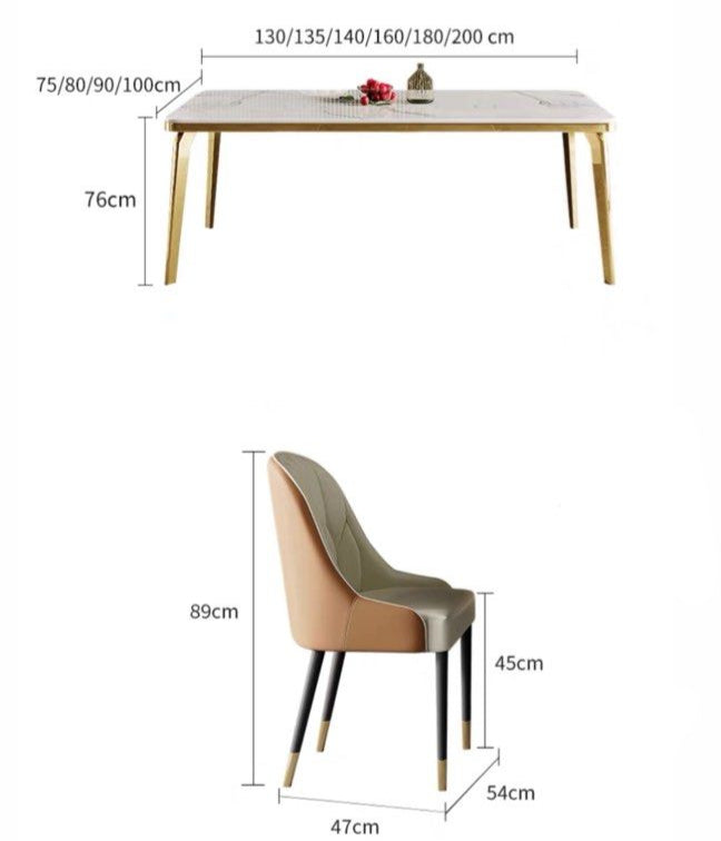 SILEX Modern Sintered Stone Dining Table - Cassa Haus Singapore