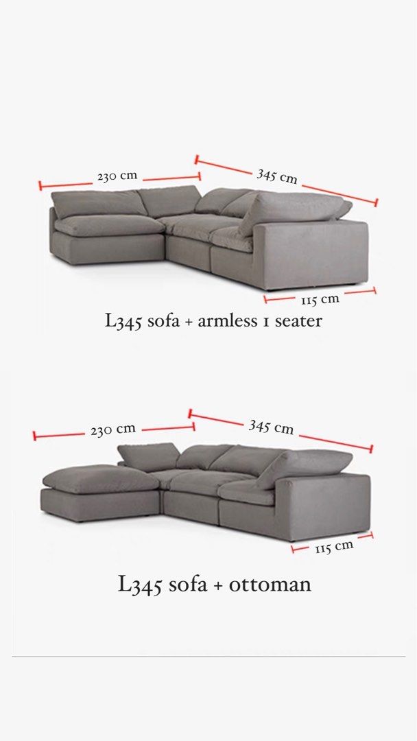 BRISA Modern L Shaped Sofa - Radical Homes Singapore