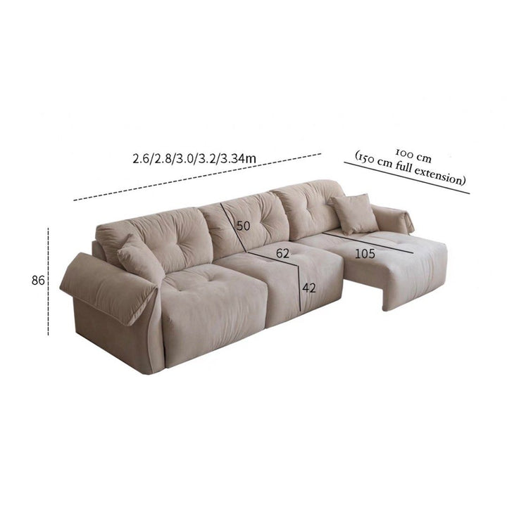 SADI Scratch Resistant Electric Sofa Bed - Radical Homes Singapore