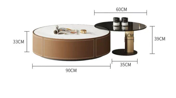 JALTE Modern Leather TV Console - Radical Homes Singapore