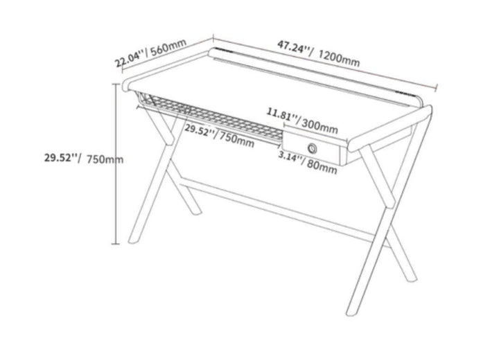 BERTRAM Writing Desk - Radical Homes Singapore