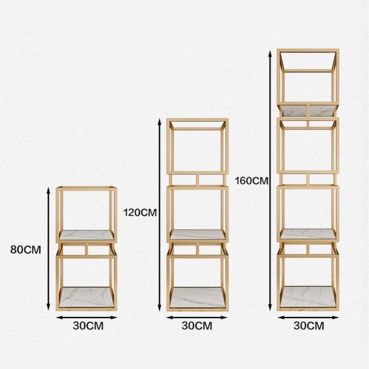 LANDE Modern Display Shelf - Radical Homes Singapore