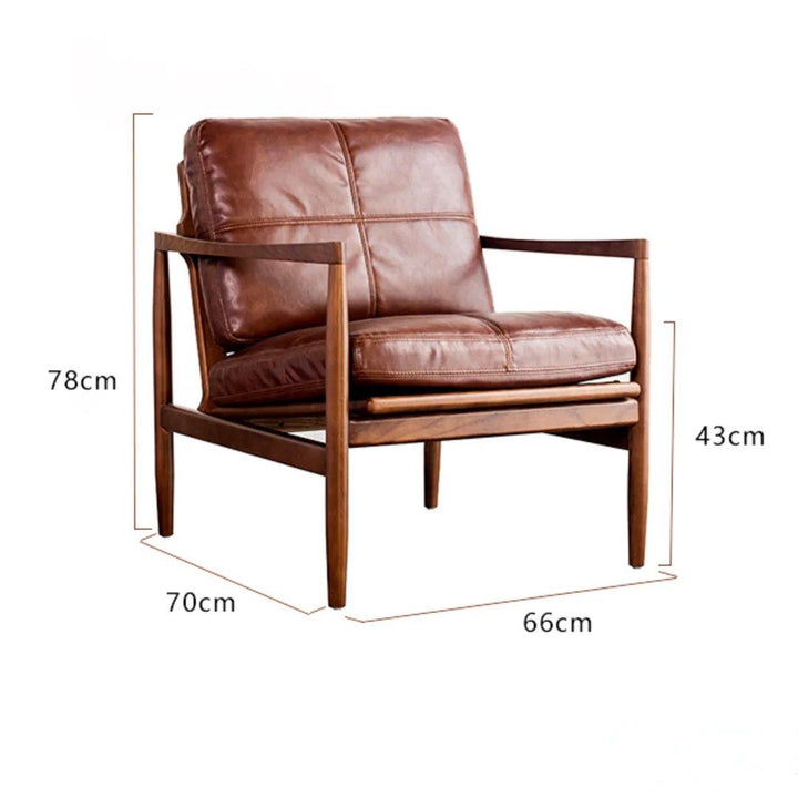 BRENOR Leather Sofa - Cassa Haus Singapore