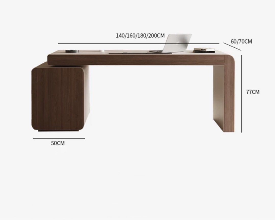 BRUNO Modern Study Table - Radical Homes Singapore