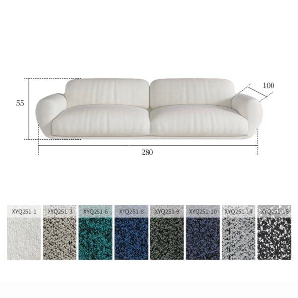 LUXARA Legless Modern Sofa - Radical Homes Singapore