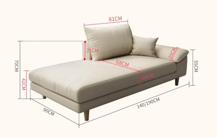 PEZSI Modern Fabric Daybed - Radical Homes Singapore