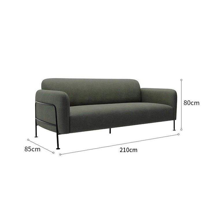 VANDELLIA Round Arm Sofa - Radical Homes Singapore