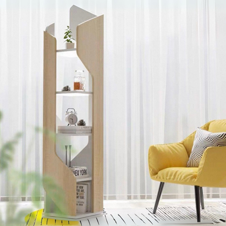 BREEN Modern Wood Display Shelf - Radical Homes Singapore