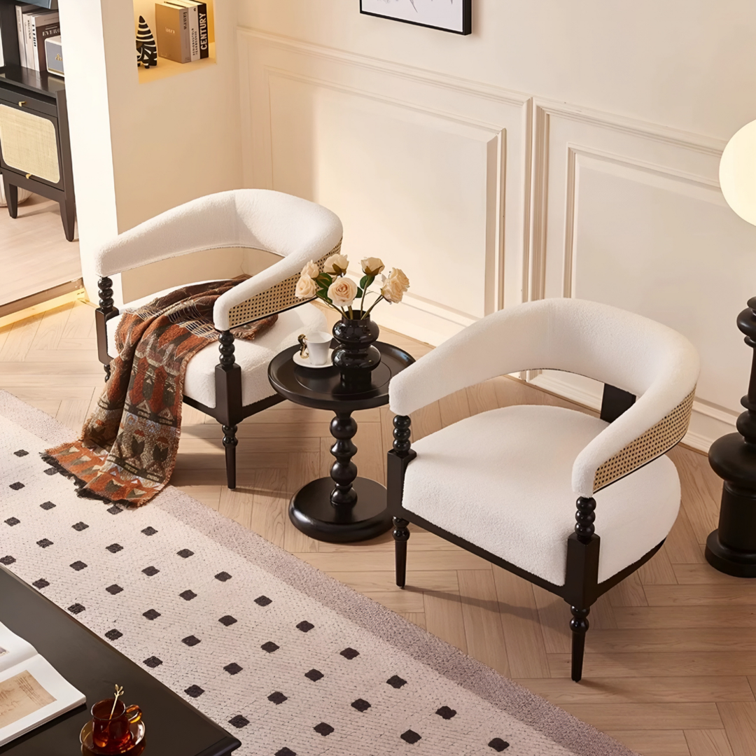 SORAVEL Modern Rattan Lounge Chair - Cassa Haus Singapore