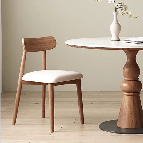 TALON Solid Oak Wood Dining Chair (Instock) - Radical Homes Singapore