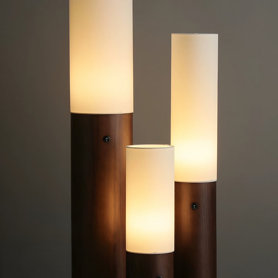 ALTA Modern Candle Solid Wood Lamp - Radical Homes Singapore