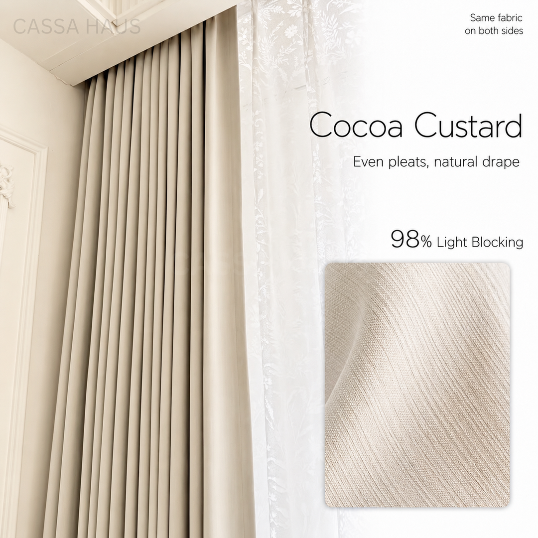 Premium Light Blocking & Antibacterial Curtains