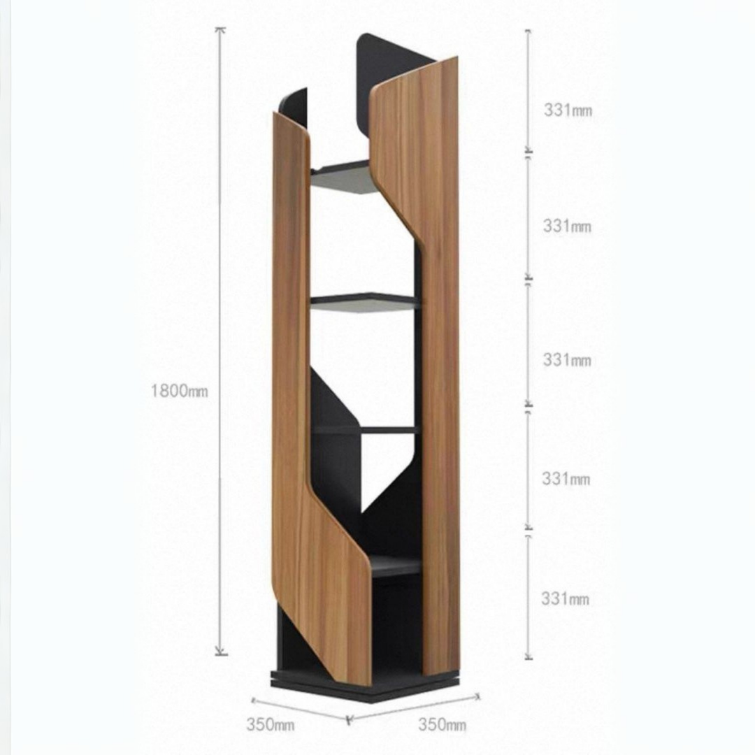 BREEN Modern Wood Display Shelf - Radical Homes Singapore