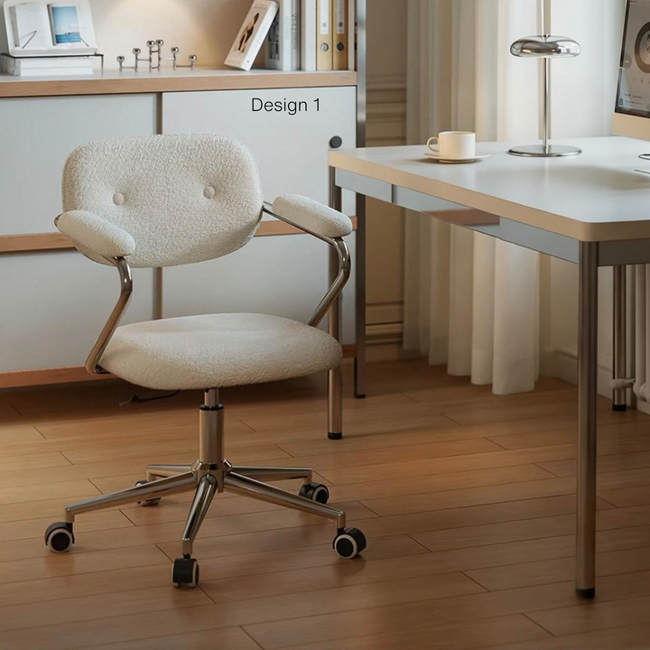 MOKIRA Modern Fabric Study Chair