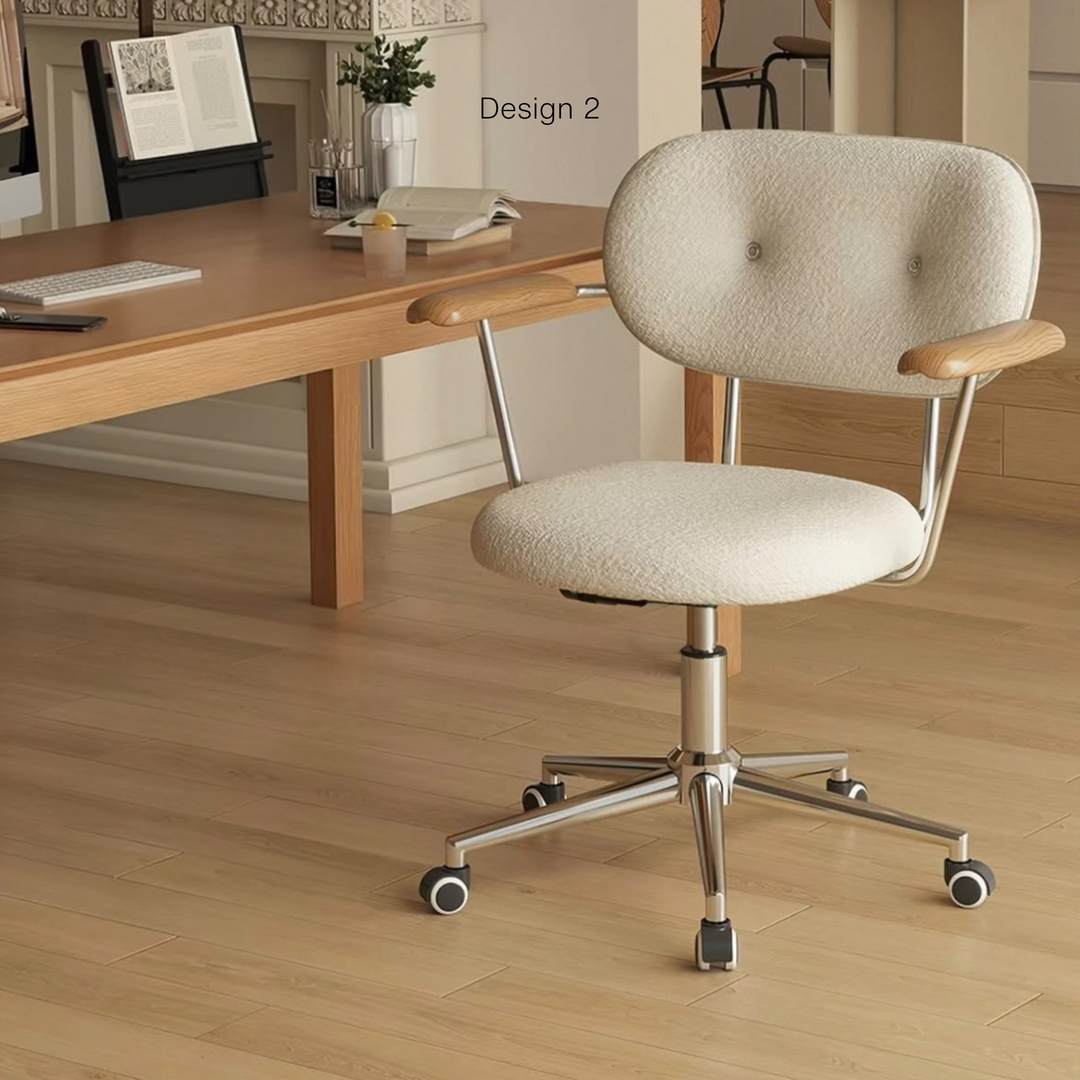 MOKIRA Modern Fabric Study Chair
