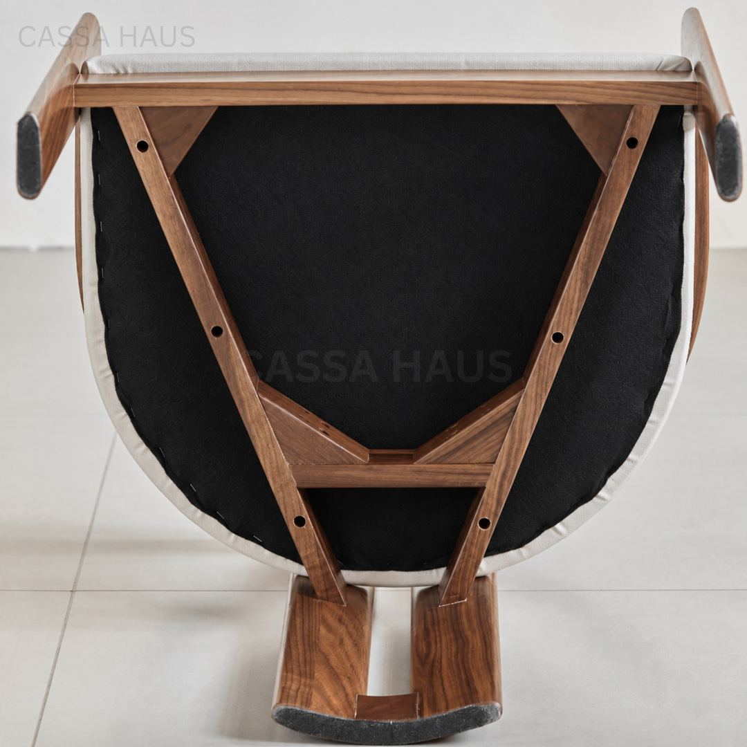 OFON Modern Solid Wood Dining Chair