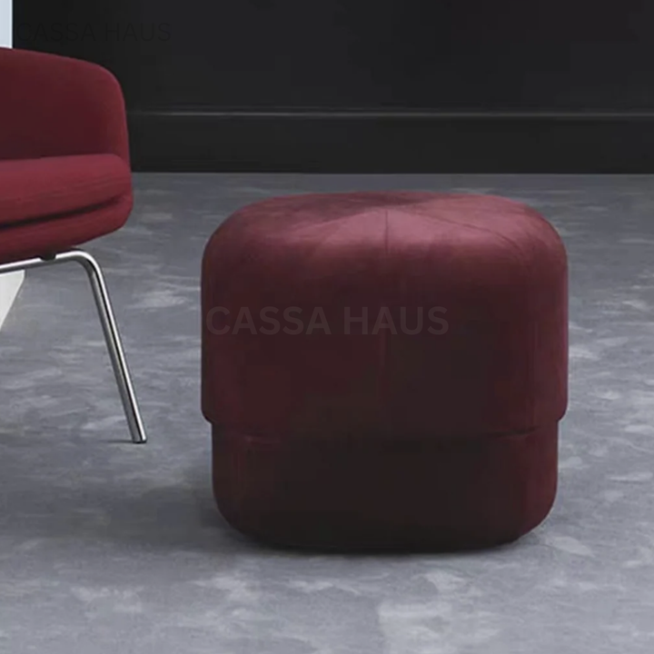 HESA Modern Pop Art Velvet Stool - Cassa Haus Singapore