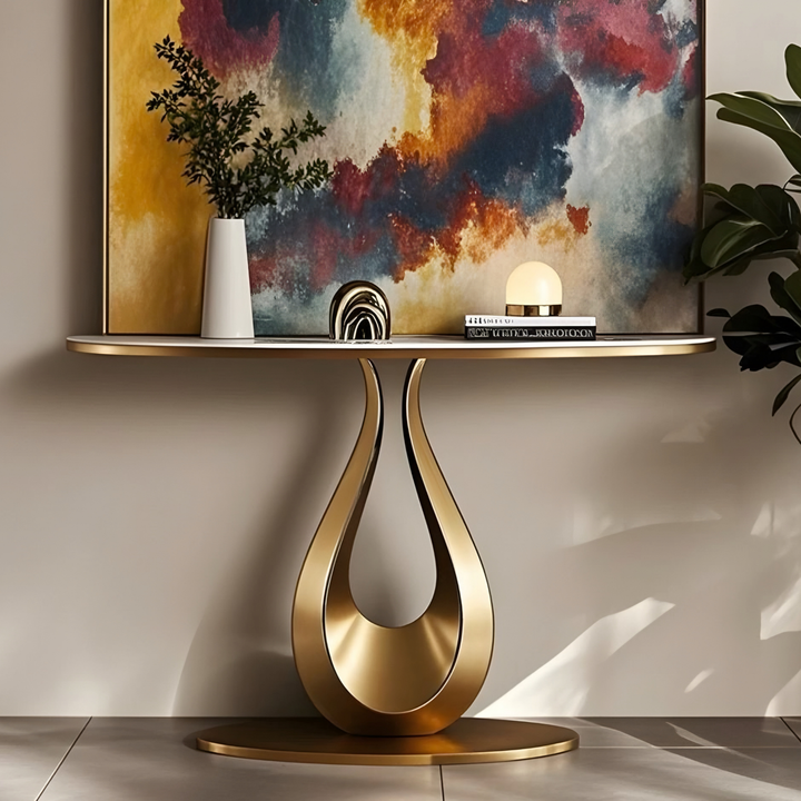 STUFES Modern Sintered Stone Console Table - Radical Homes Singapore
