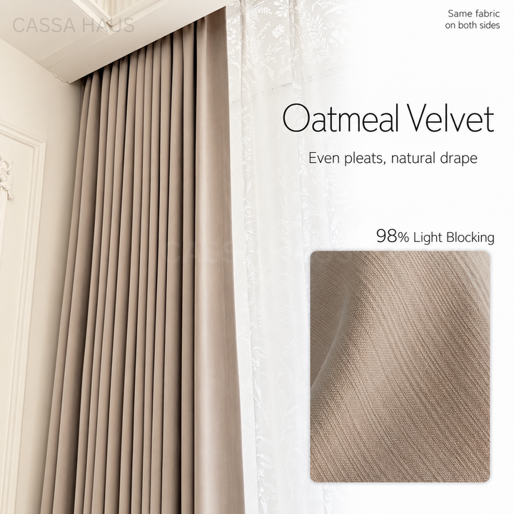 Premium Light Blocking & Antibacterial Curtains