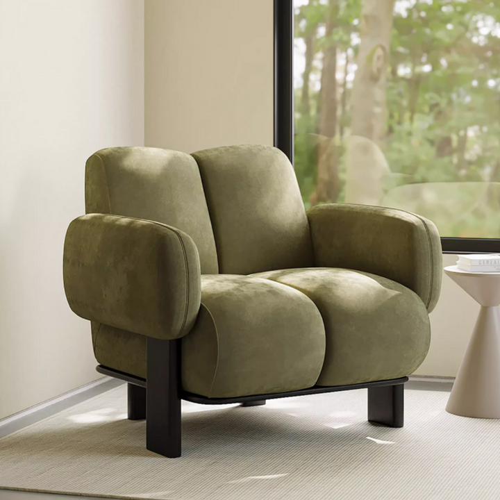INLO Modern Fabric Lounge Chair - Cassa Haus Singapore