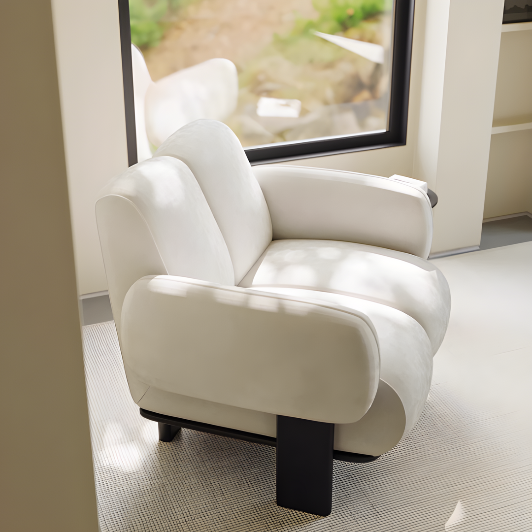 INLO Modern Fabric Lounge Chair - Cassa Haus Singapore
