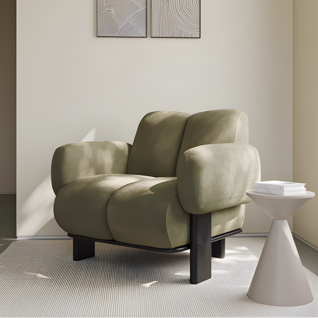 INLO Modern Fabric Lounge Chair - Cassa Haus Singapore
