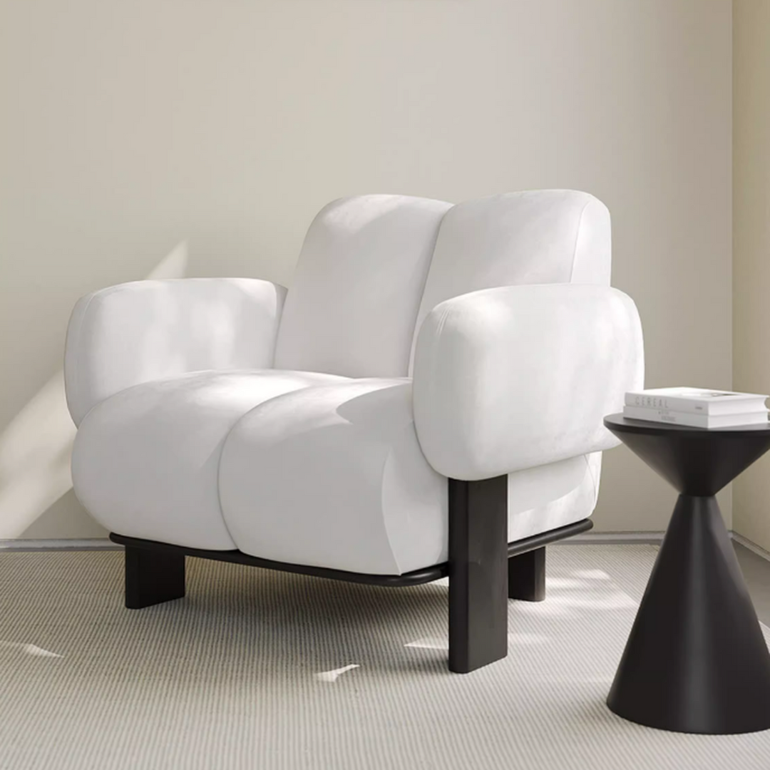 INLO Modern Fabric Lounge Chair - Cassa Haus Singapore