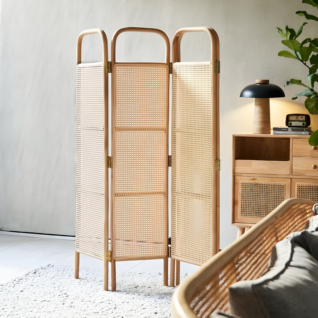 SORA Rustic Rattan Partition - Radical Homes Singapore