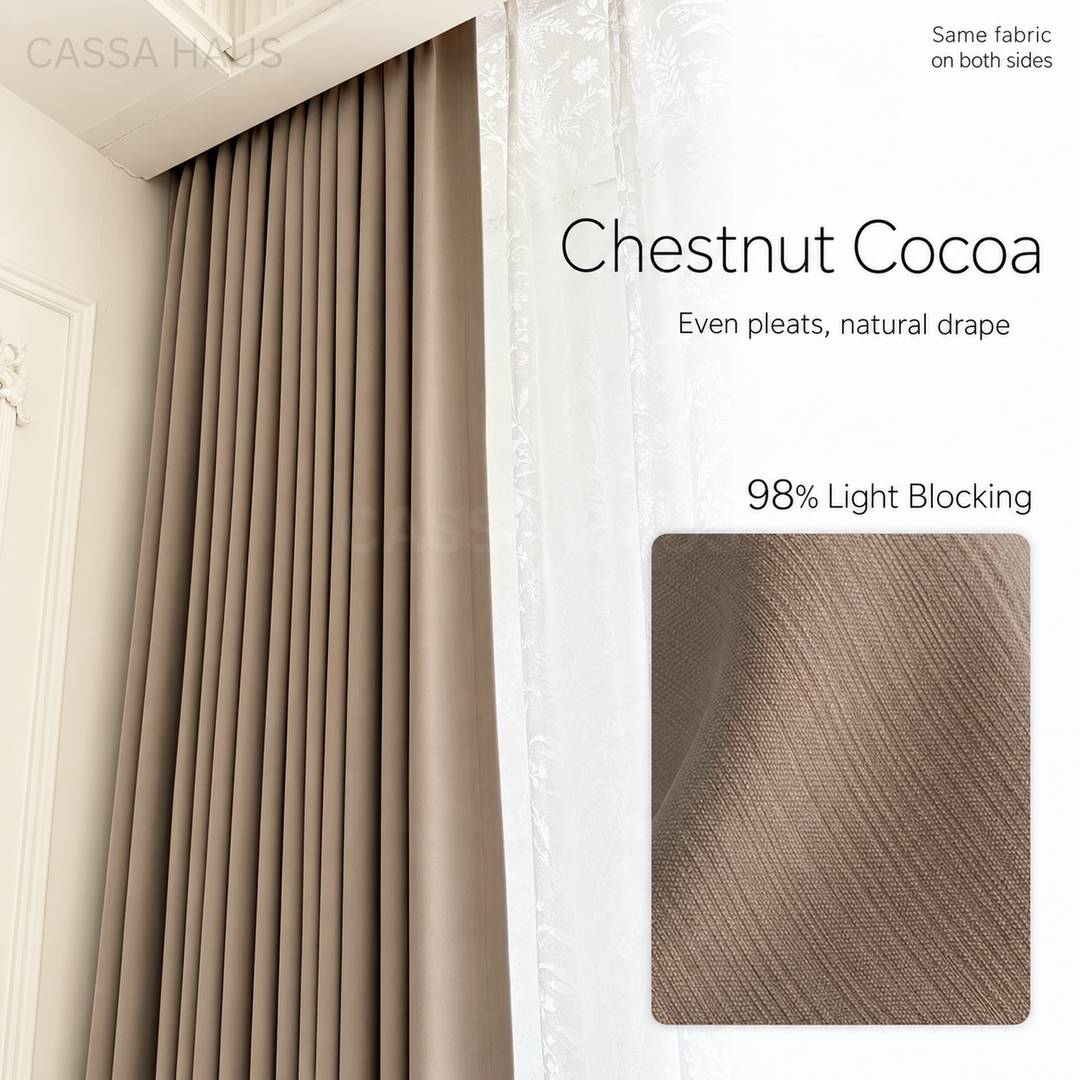 Premium Light Blocking & Antibacterial Curtains