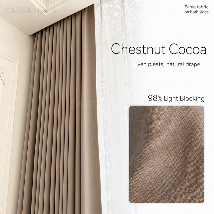Premium Light Blocking & Antibacterial Curtains