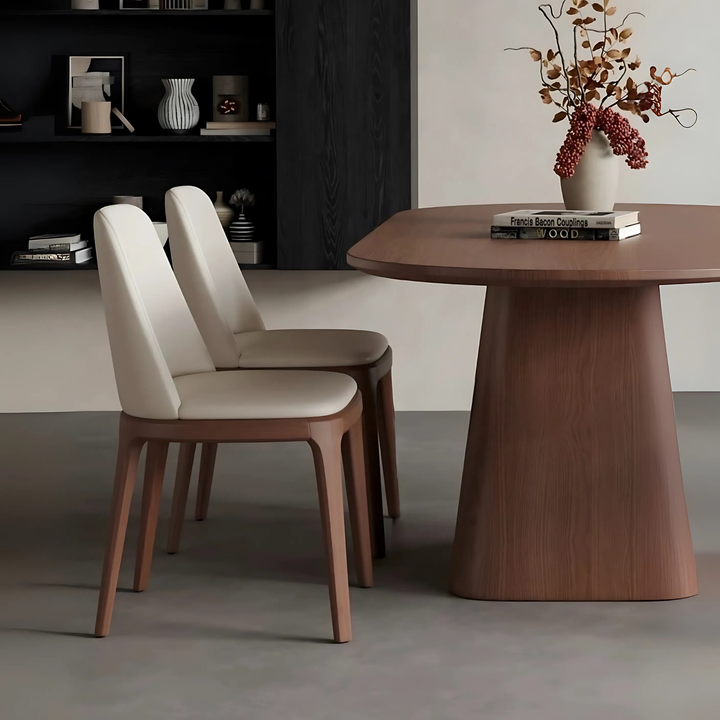 CARINO Modern Solid Wood Dining Table - Radical Homes Singapore