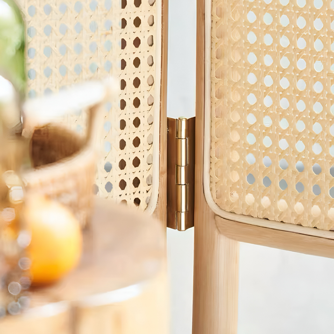 SORA Rustic Rattan Partition - Radical Homes Singapore