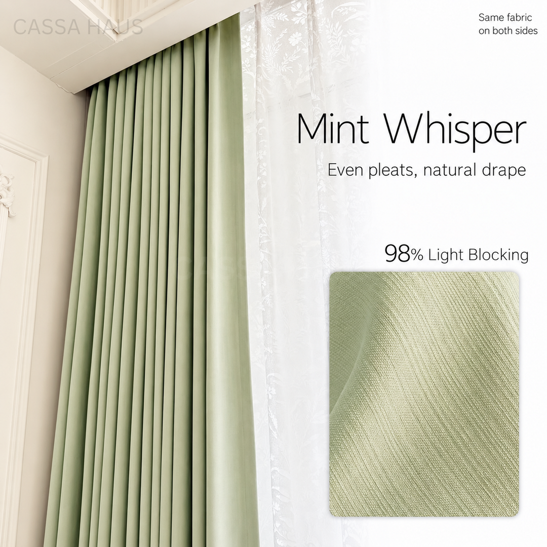 Premium Light Blocking & Antibacterial Curtains