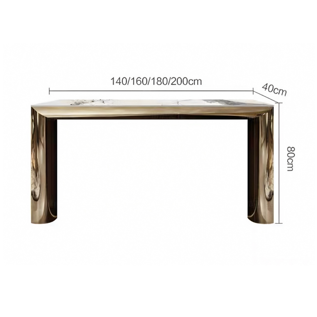 TYLO Modern Sintered Stone Console Table - Radical Homes Singapore