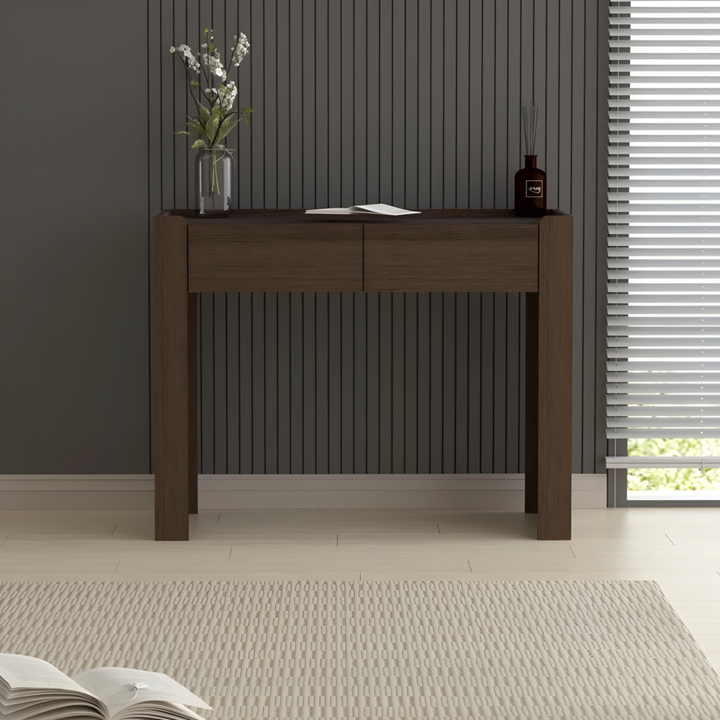 TIMBREL Rustic Solid Wood Vanity Table