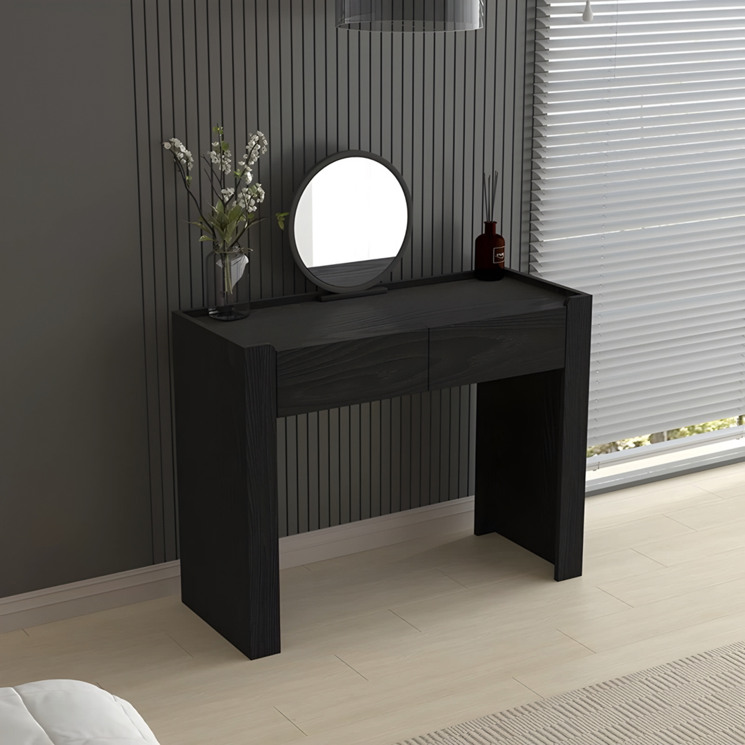 TIMBREL Rustic Solid Wood Vanity Table